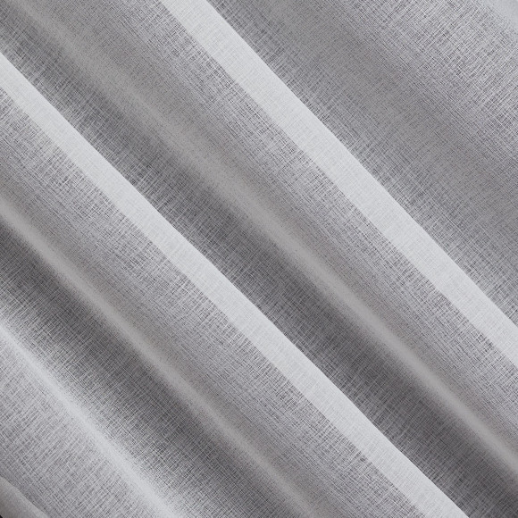 Firana z kółkami STELLA CHIC 140x270 off white